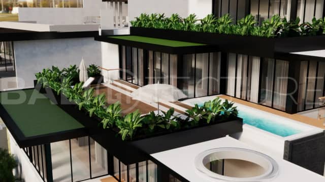 Modern Tropical 2-Bedroom Jungle View Villa for Sale in Ubud, Ubud