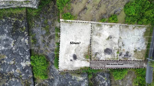 Ocean View Land for Sale near Melasti Beach, Uluwatu