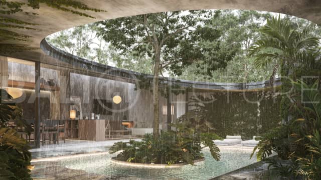 Off-Plan Tropical Japanese Style Villa for Sale in Ungasan, Uluwatu