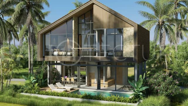 Off-Plan Tropical 2 Bedroom Villa for Sale near Lyma Beach Pererenan, Pererenan