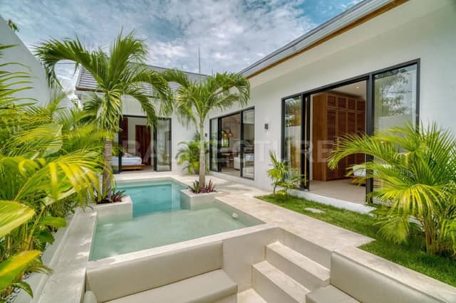 2-Bedroom Villa with Pool and Modern Tropical Design for Sale in Uluwatu, Uluwatu