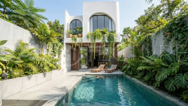 Off-Plan Ricefield View Villa for Sale in Padonan Canggu, Canggu