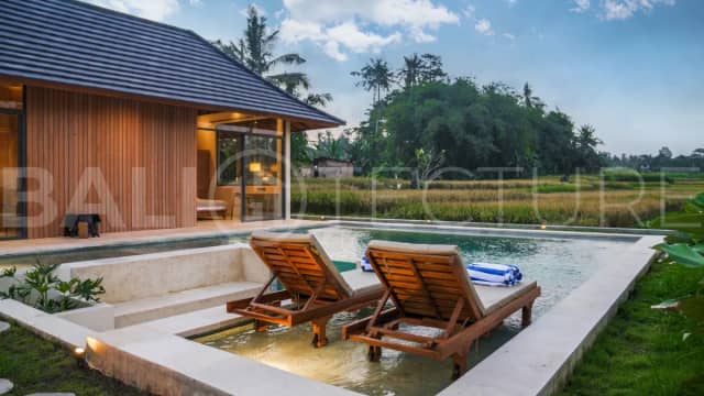 Unobstructed Ricefield Views 3 Bedroom Villa for Sale in Pejeng Ubud, Ubud