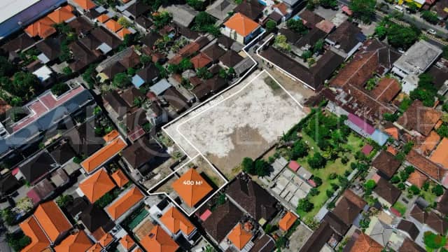Sanur 400 m² Leasehold Land, Perfect for Villa Development, Sanur
