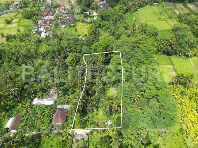 2,640m² Riverfront Sanctuary in Sidan Gianyar — Freehold, Yellow Zone, Ideal for Villa Development, Ubud
