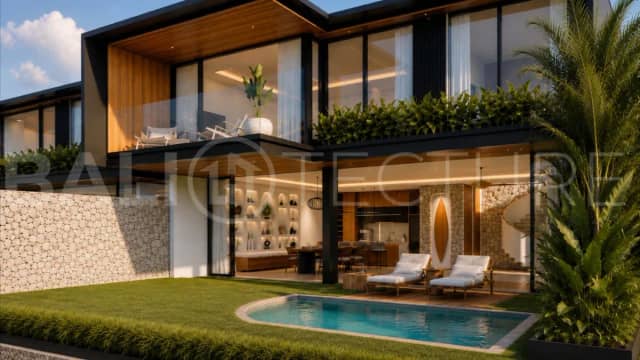 Spectacular Ocean View 3 Bedroom Off-Plan Villa for Sale in Bingin, Uluwatu