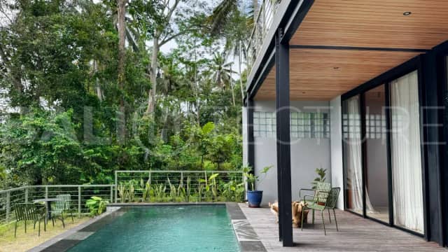 Stunning Jungle View 2 Bedroom Villa for Sale in Ubud, Ubud