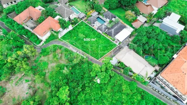 Prime 6 Are Land in Ungasan, Ideal for Villa Development, Uluwatu