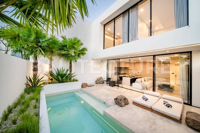 Modern 2-Bedroom Minimalist Retreat in the Heart of Pererenan, Pererenan