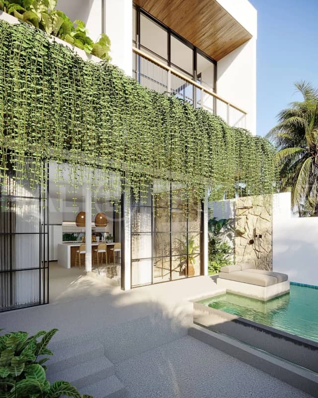Modern Tropical 2 Bedroom Offplan Villa in Pererenan, Pererenan