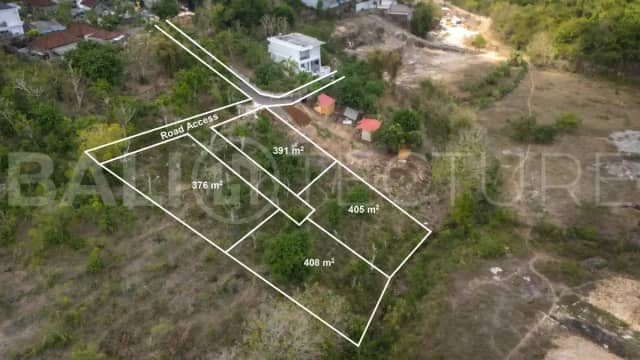 16 Are Freehold Land in Ungasan, Perfect for Development, Uluwatu