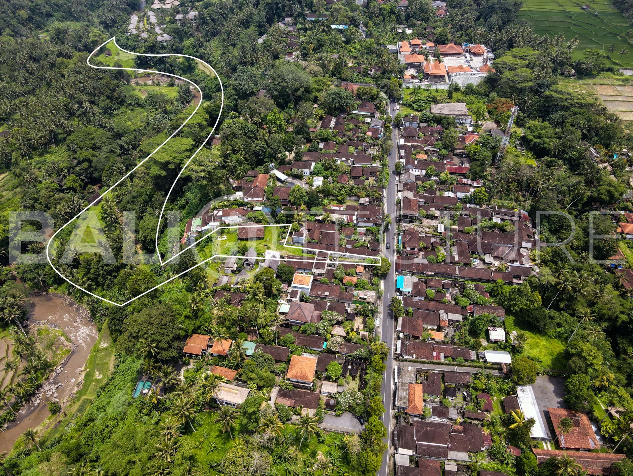 20000m2 Amazing Riverfront at Sayan Ubud 2
