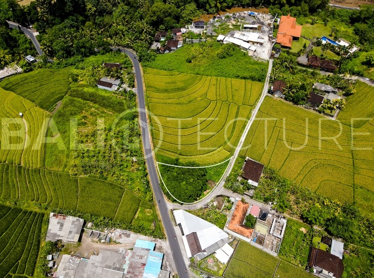 500m2 Stunning Land With Ricefield View Kaba Kaba 2