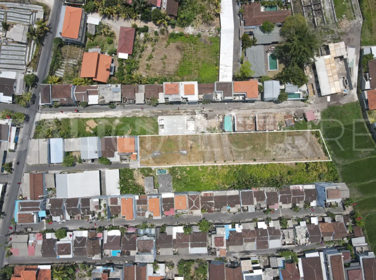 500m2 Stunning Land With Ricefield View In Residential Padonan 4