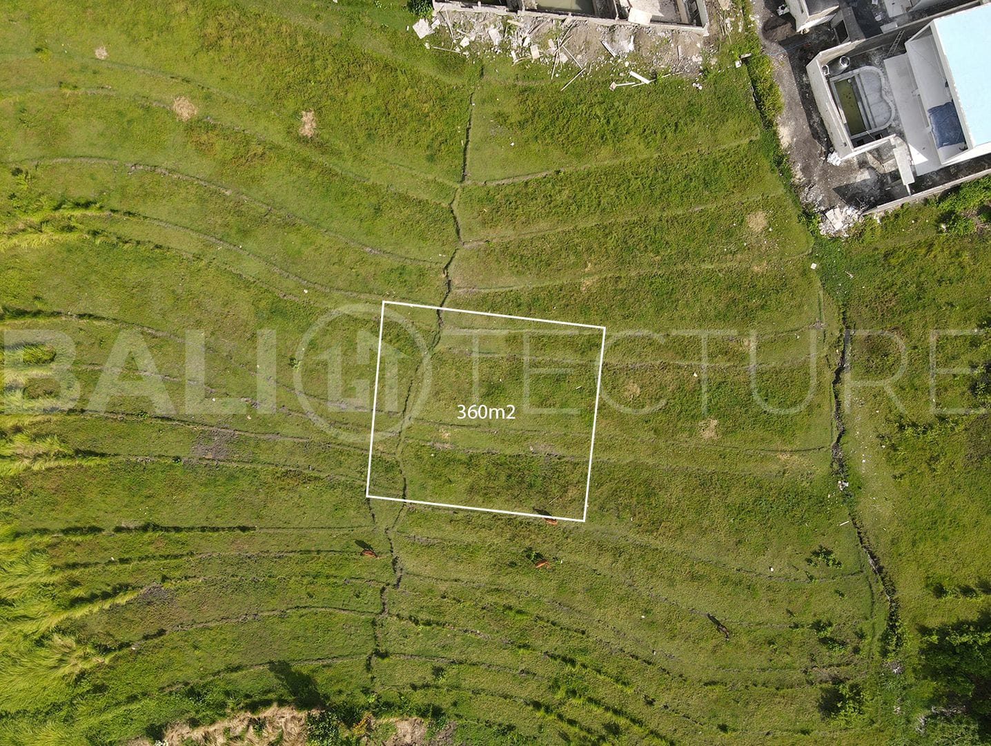 360m2 Stunning Land With Ricefield View In Villa Area Tumbak Bayuh Pererenan 3