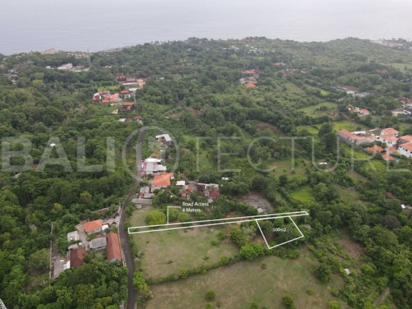 500m2 Stunning Land With Ocean View Near Nunggalan Beach Uluwatu 1