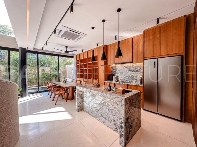 3 Bedrooms Villa with Mediterranean modern style in berawa kitchen 1
