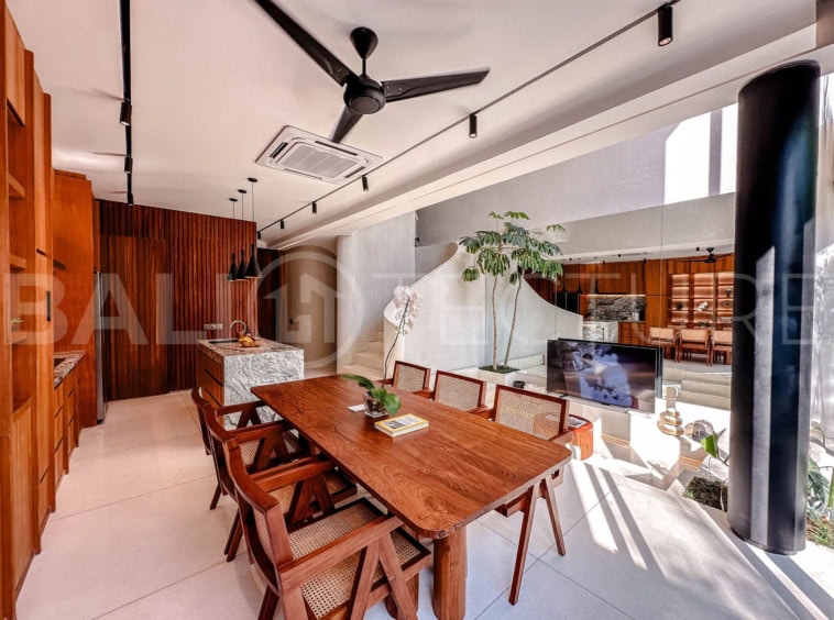 3 Bedrooms Villa with Mediterranean modern style in berawa living room 2