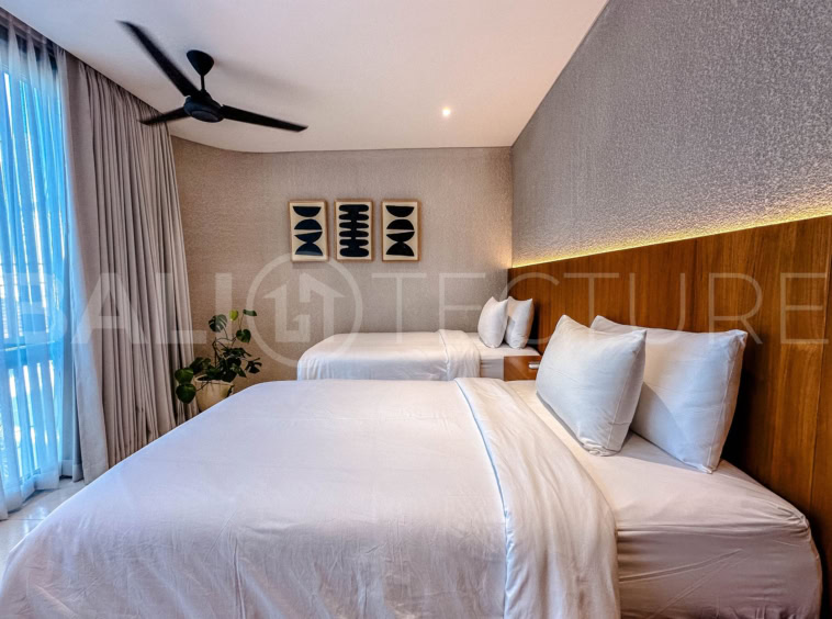 3 Bedrooms Villa with Mediterranean modern style in berawa bedroom 6
