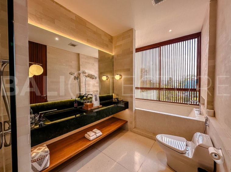 3 Bedrooms Villa with Mediterranean modern style in berawa bathroom 1