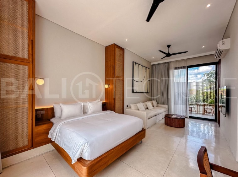 3 Bedrooms Villa with Mediterranean modern style in berawa bedroom 3