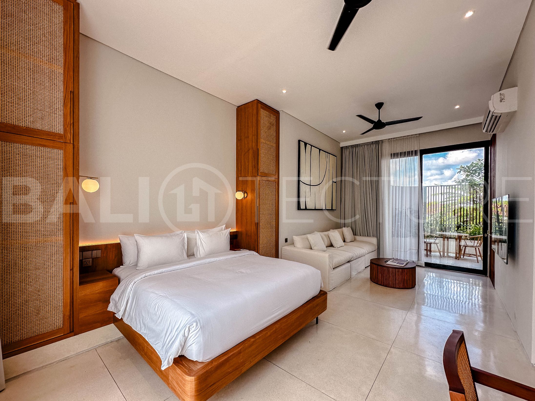 3 Bedrooms Villa with Mediterranean modern style in berawa bedroom 3