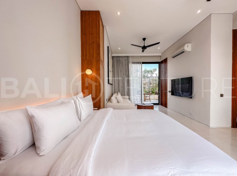 3 Bedrooms Villa with Mediterranean modern style in berawa bedroom 4
