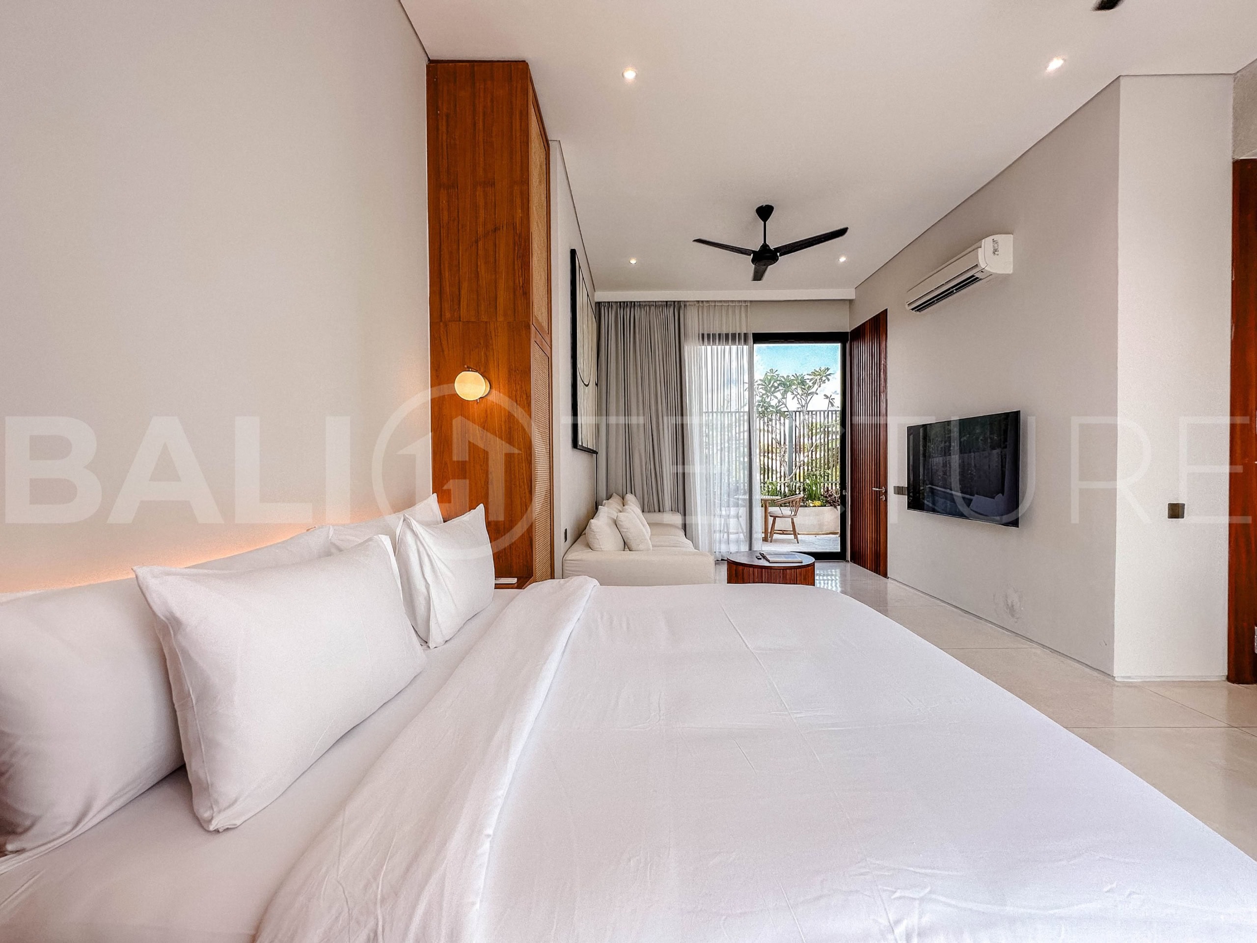 3 Bedrooms Villa with Mediterranean modern style in berawa bedroom 4