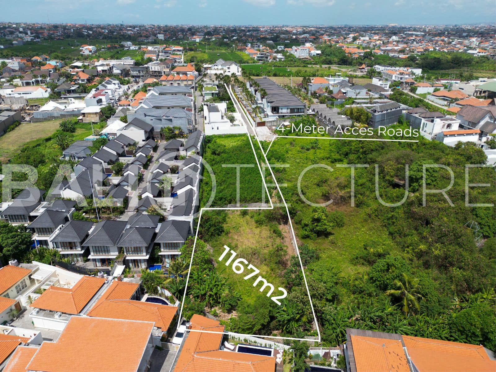 Prime 1167m² Freehold Land in Kayu Tulang, Canggu 1