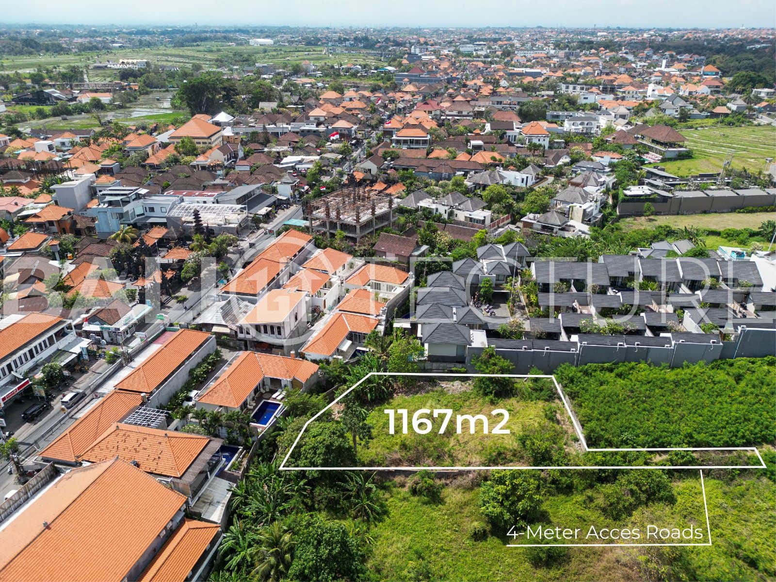 Prime 1167m² Freehold Land in Kayu Tulang, Canggu 3