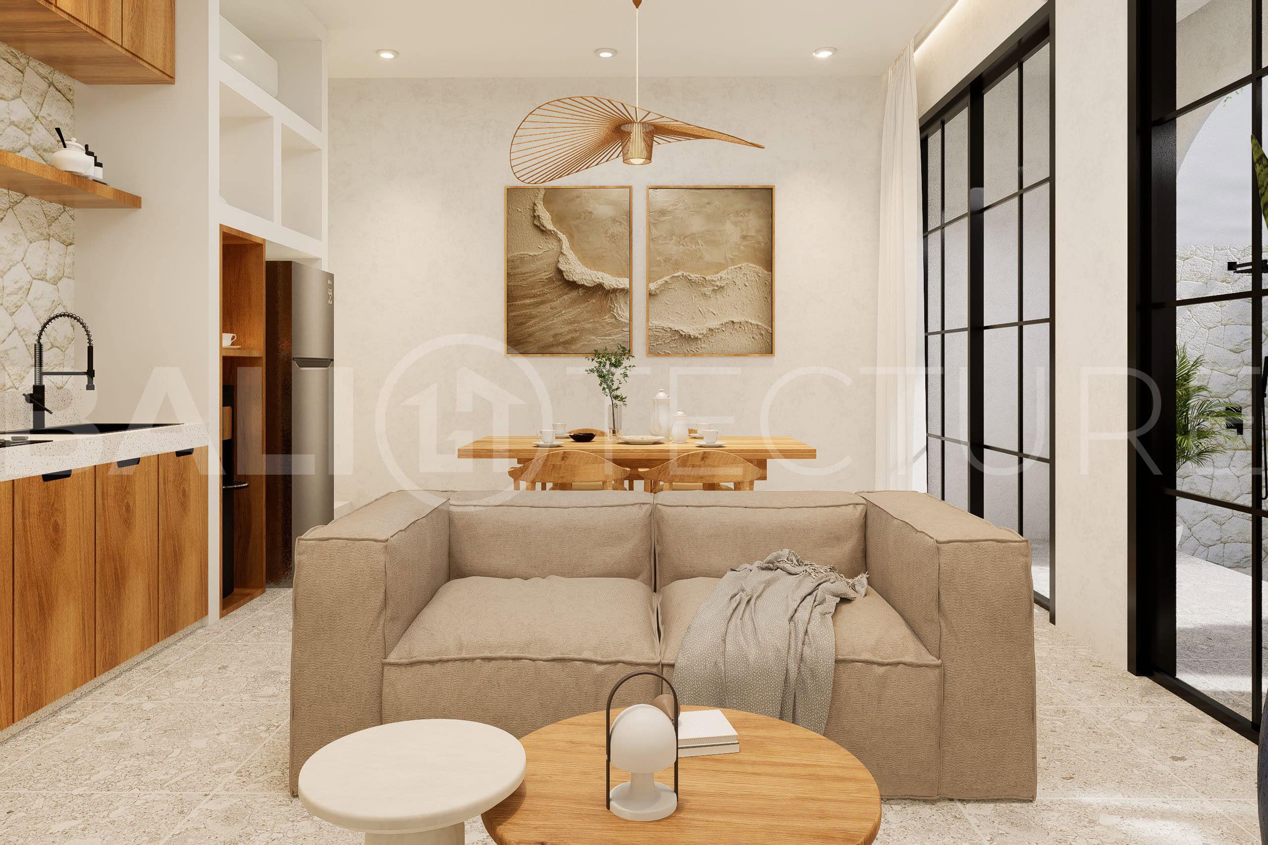 1 Bedroom Mediterranean-Style Villa in Pererenan Tumbak Bayuh 6
