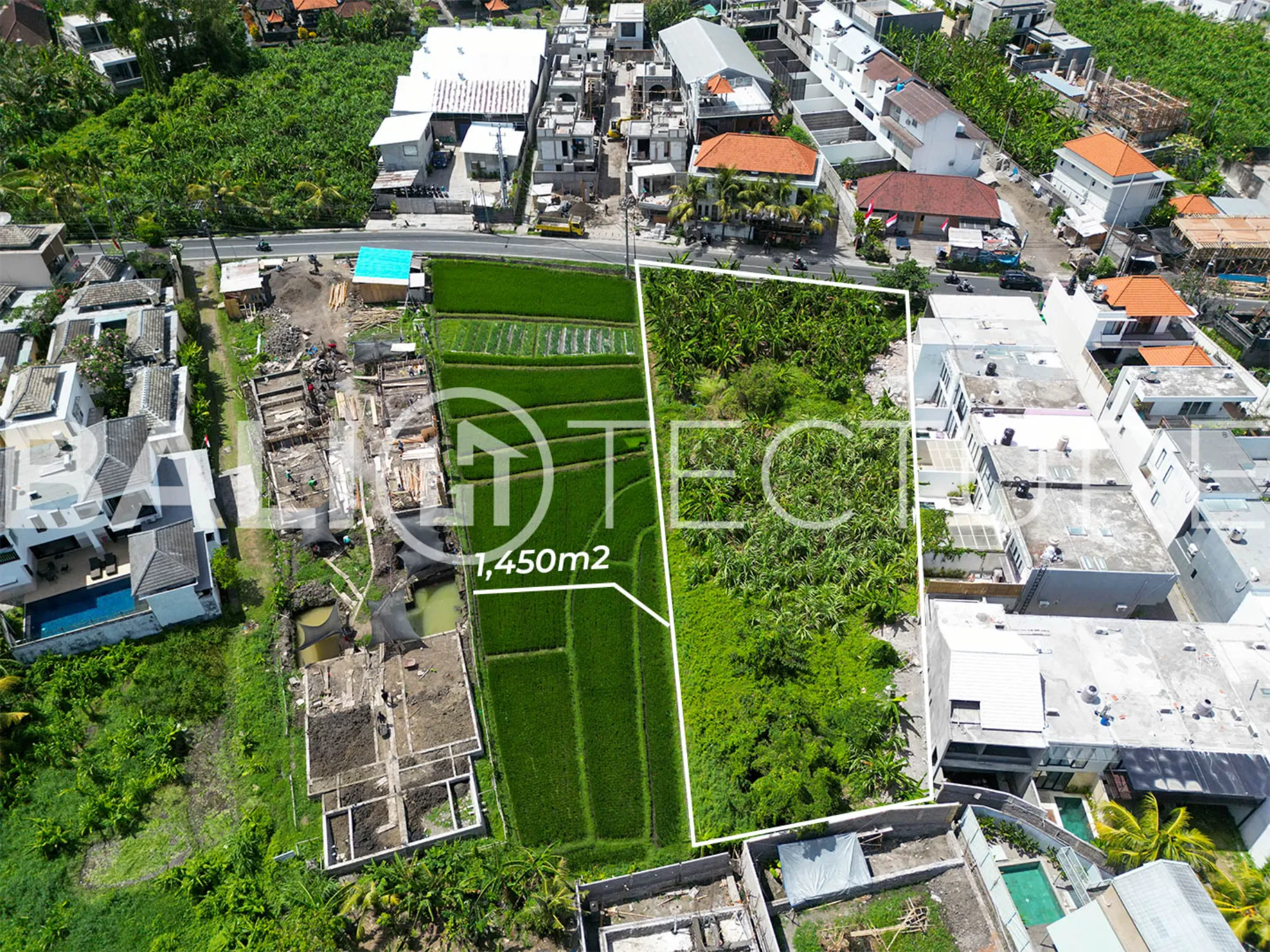 1450m² Land with Stunning Rice Field Views in Tumbak Bayuh 3