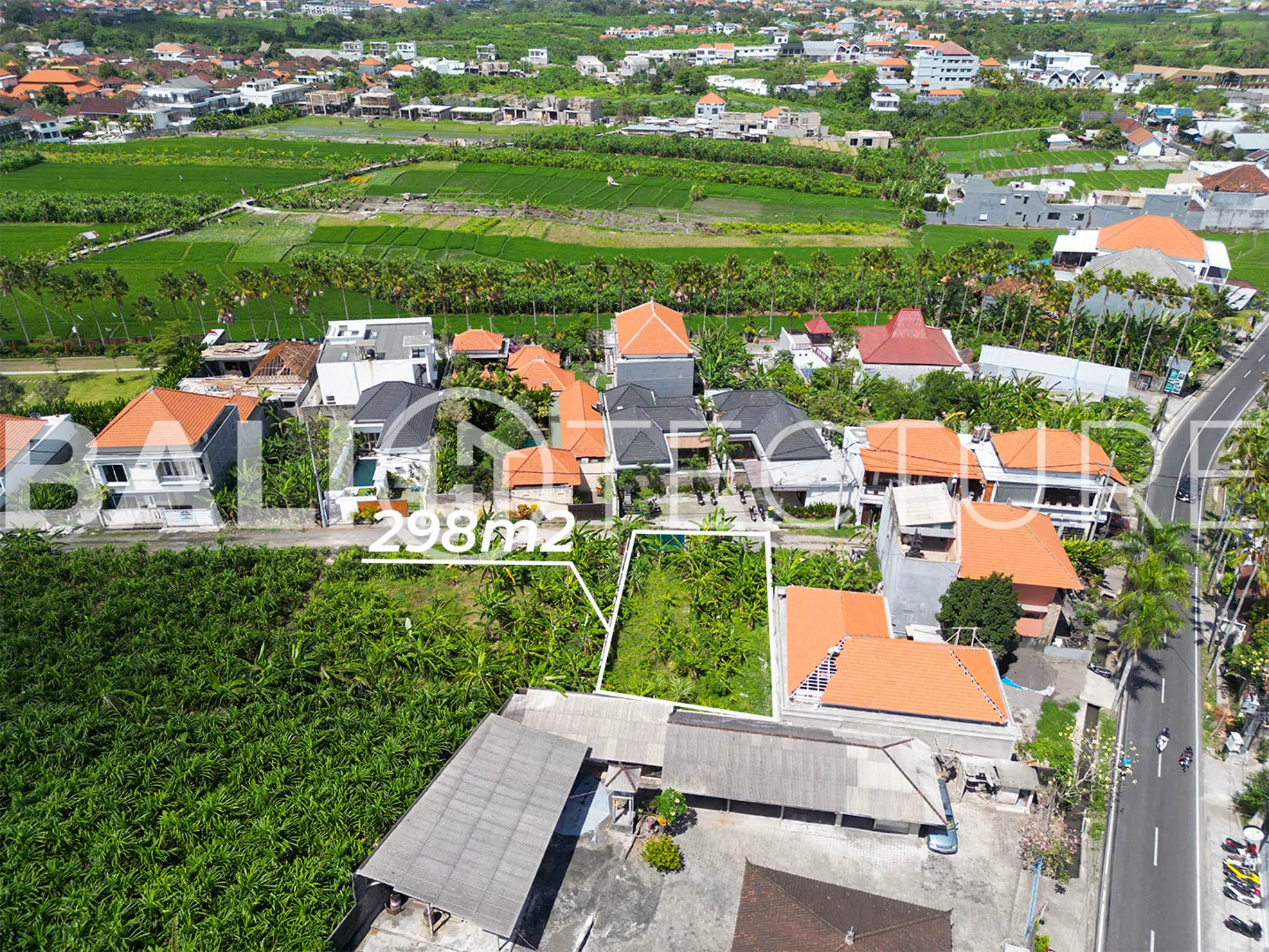 Rare 298m² Land in Tumbak Bayuh, Pererenan 3
