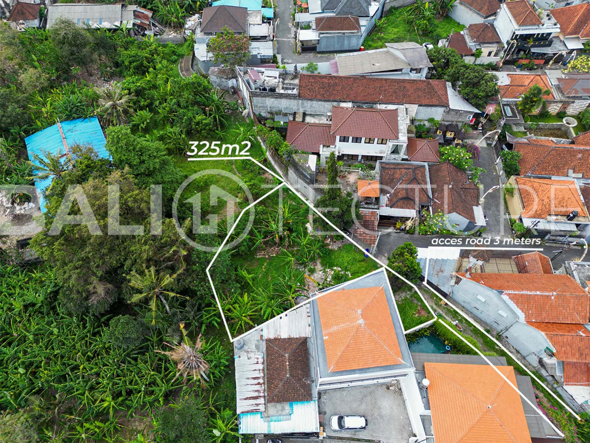 Freehold 325m² Land in Prime Buduk Bali 2