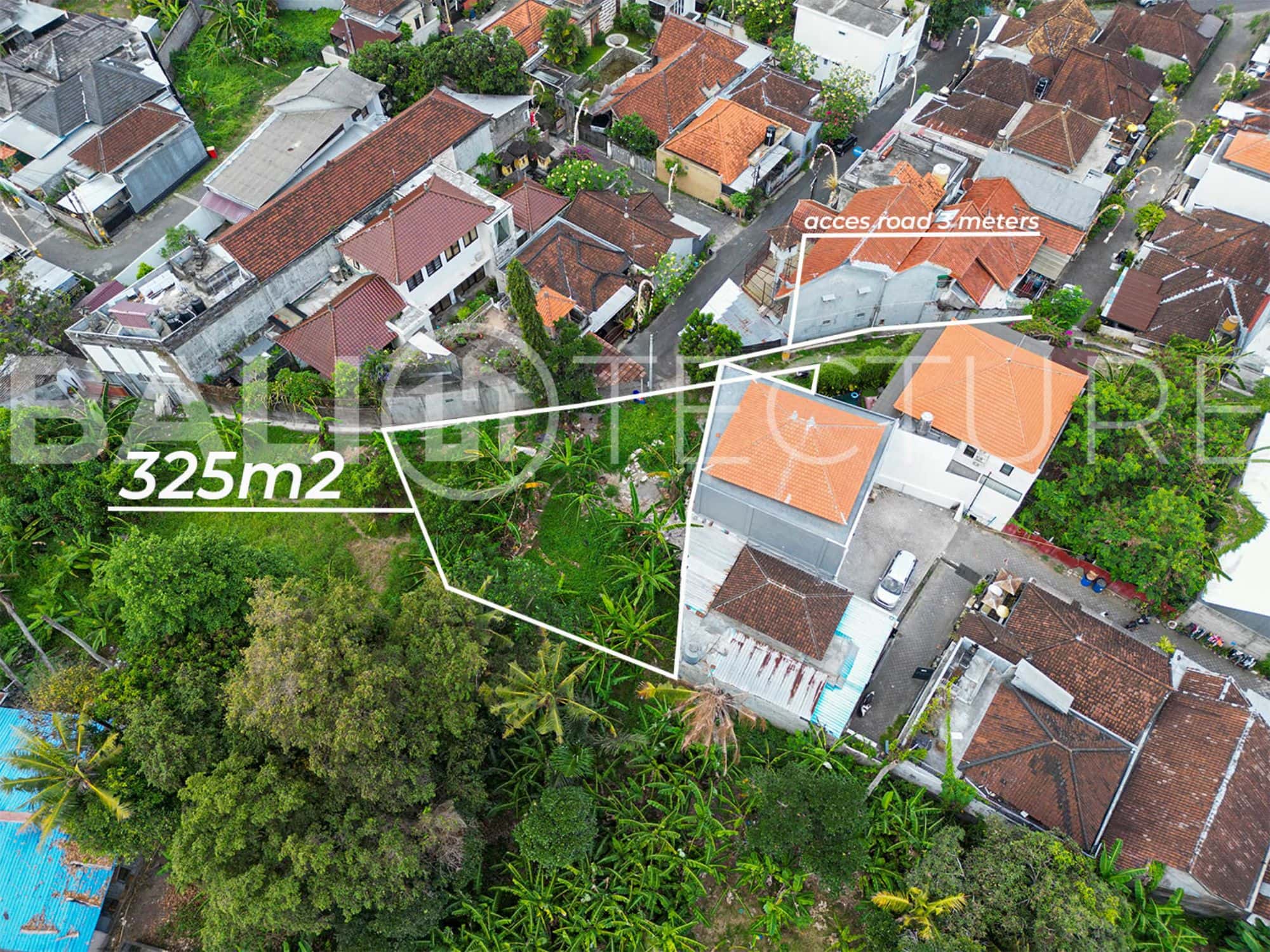 Freehold 325m² Land in Prime Buduk Bali 3