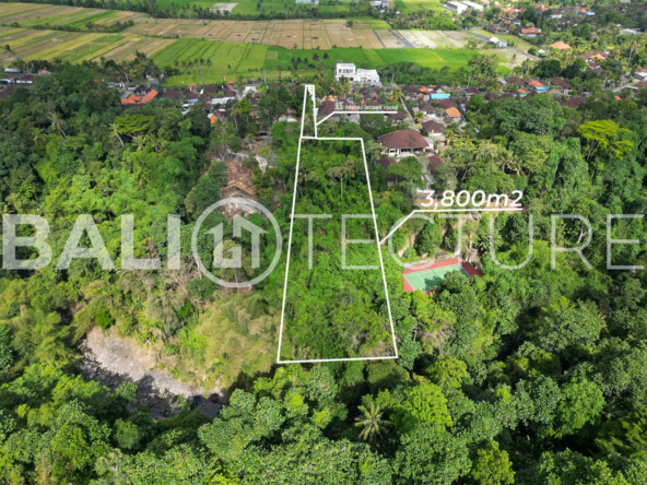 3800m2 freehold land in Tabanan 1