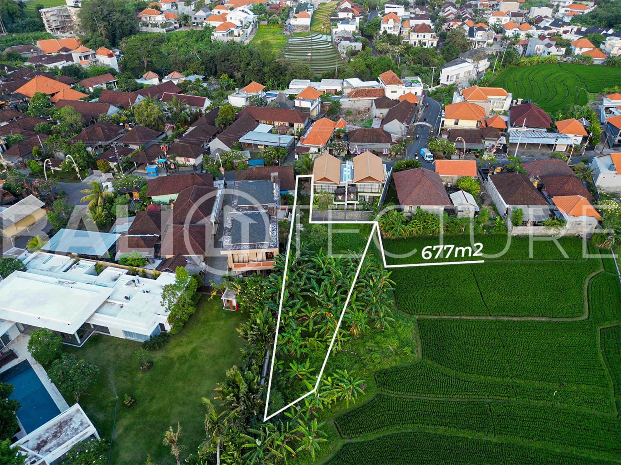 Prime 677m² Freehold Land in Babakan, Canggu 4