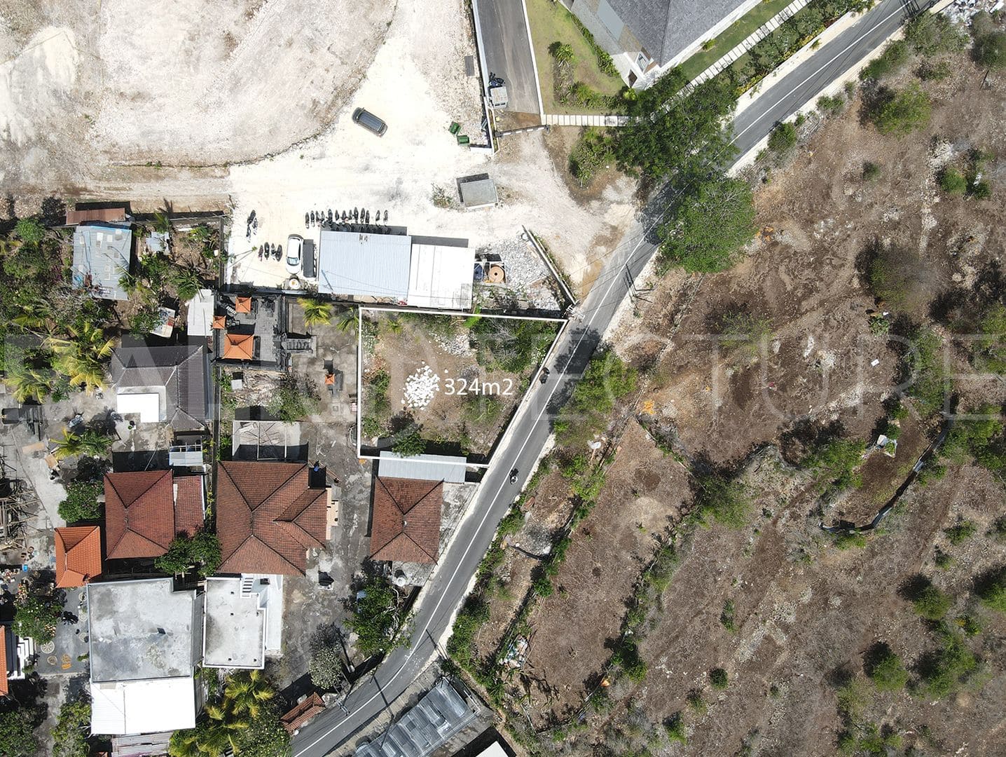 Premium 342m2 Plot of Land With Ocean View In Ungasan 3