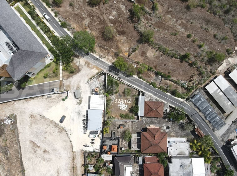 Premium 342m2 Plot of Land With Ocean View In Ungasan 5