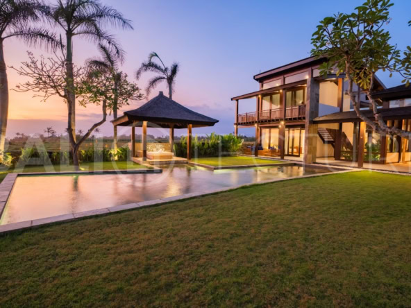 Tabanan villa for sale 8 bedroom luxury tropical pool 2