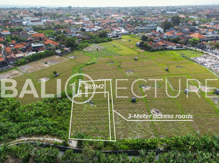 467m² Leasehold Land in Seminyak 3