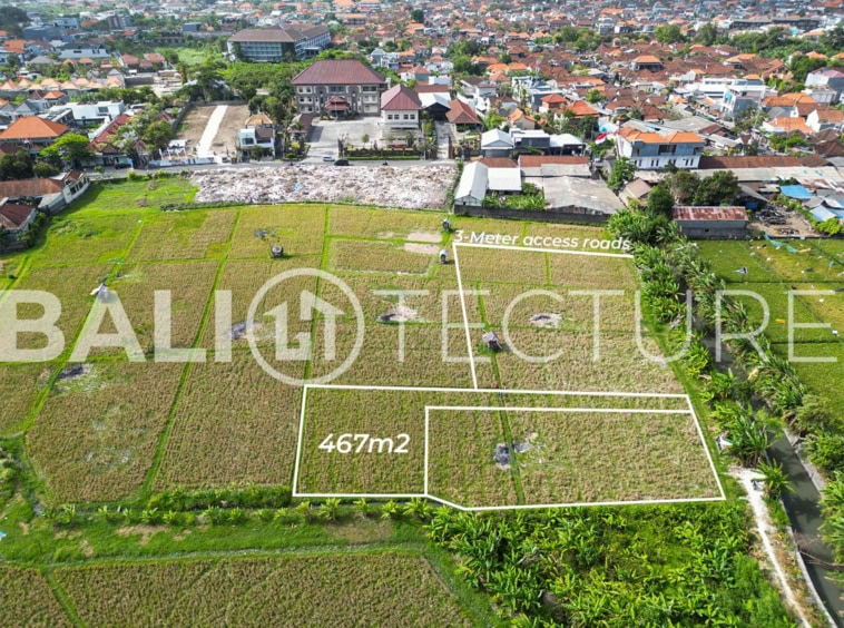 467m² Leasehold Land in Seminyak 2