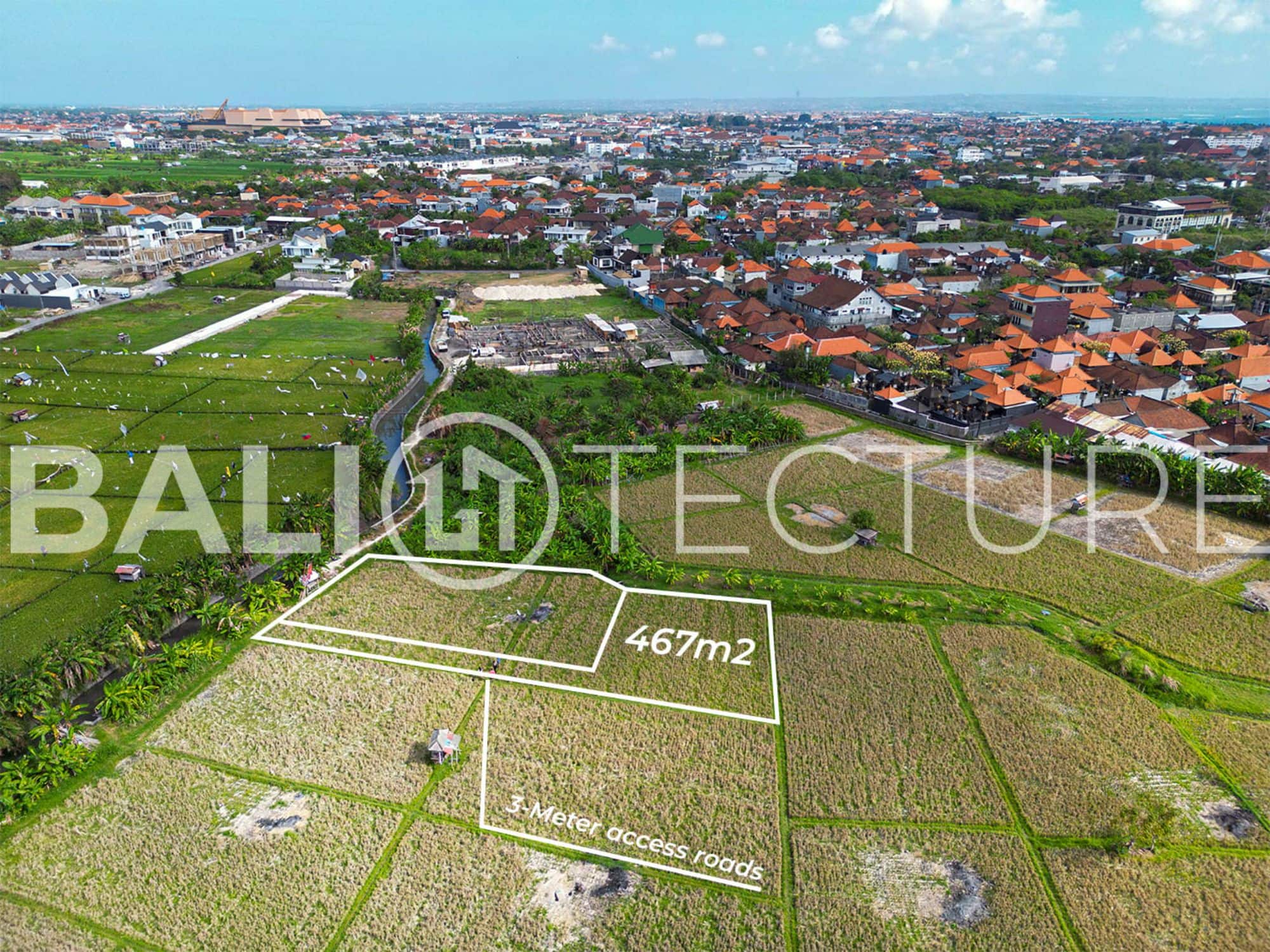 467m² Leasehold Land in Seminyak 1