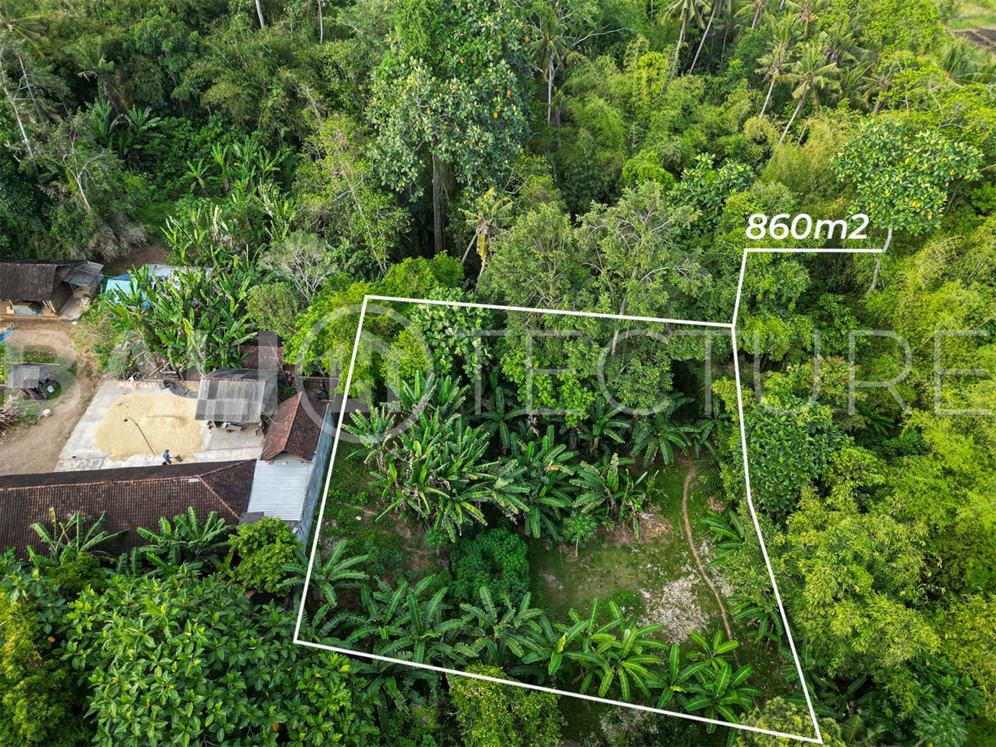 Serene Bali land in Pejaten, ideal for private residence or investment, near Kedungu Beach