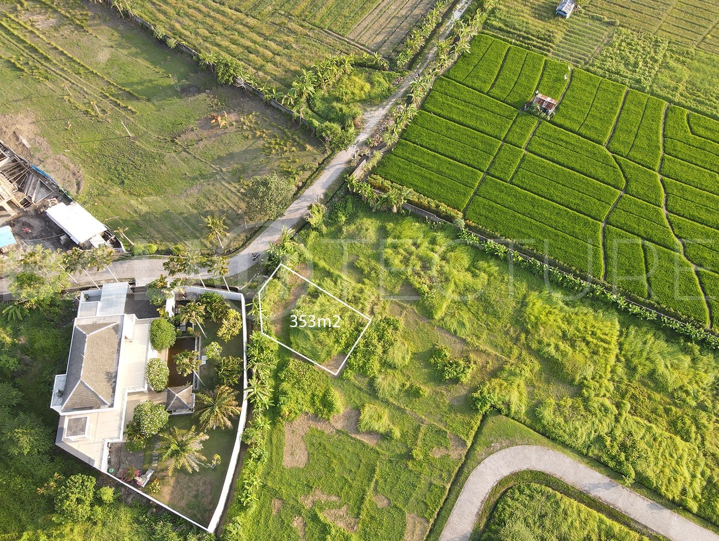 Freehold Land in Kedungu Beach (353m2) 5