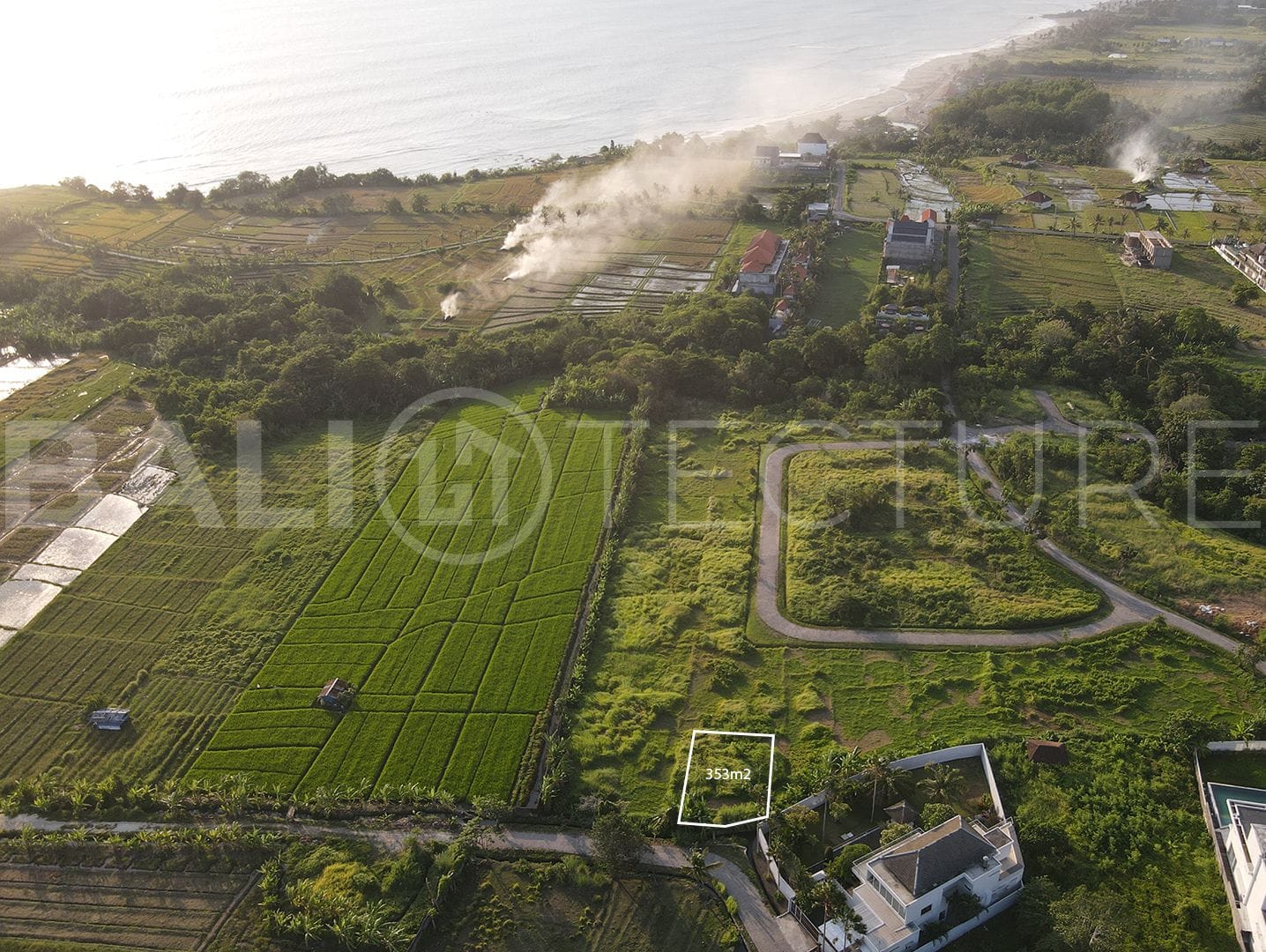 Freehold Land in Kedungu Beach (353m2) 3
