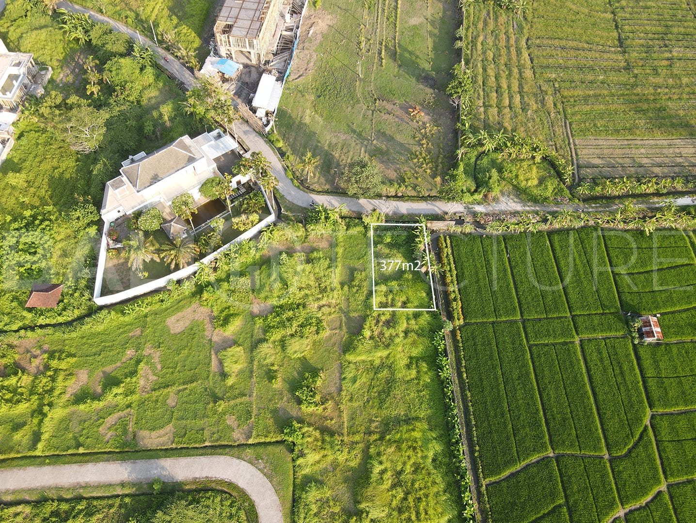 377m2 land in Kedungu for sale 6