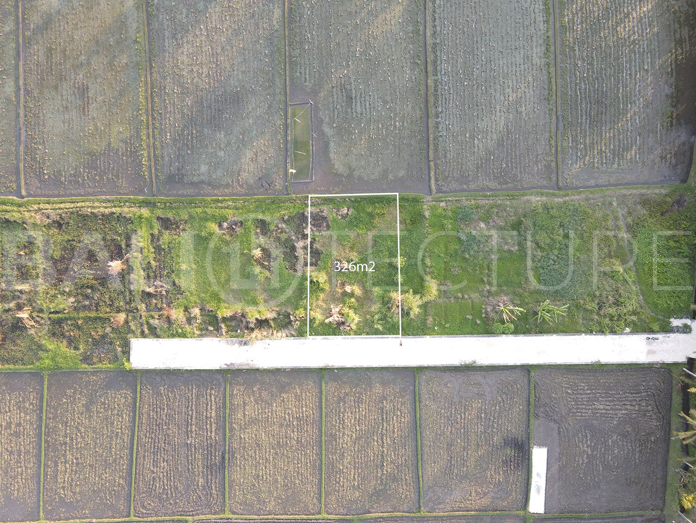 326m2 of Land in Kedungu for sales 1