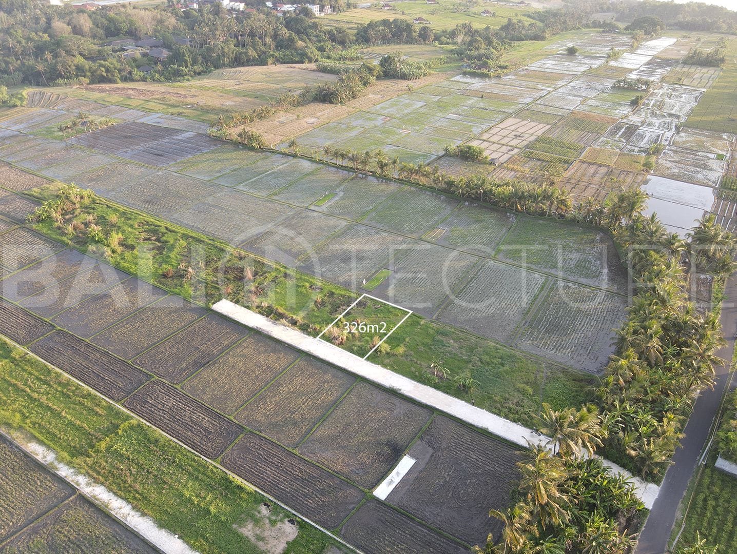 326m2 of Land in Kedungu for sales 2