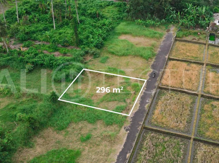 300m2 of Land For Sale in Kedungu with Ricefield Views1